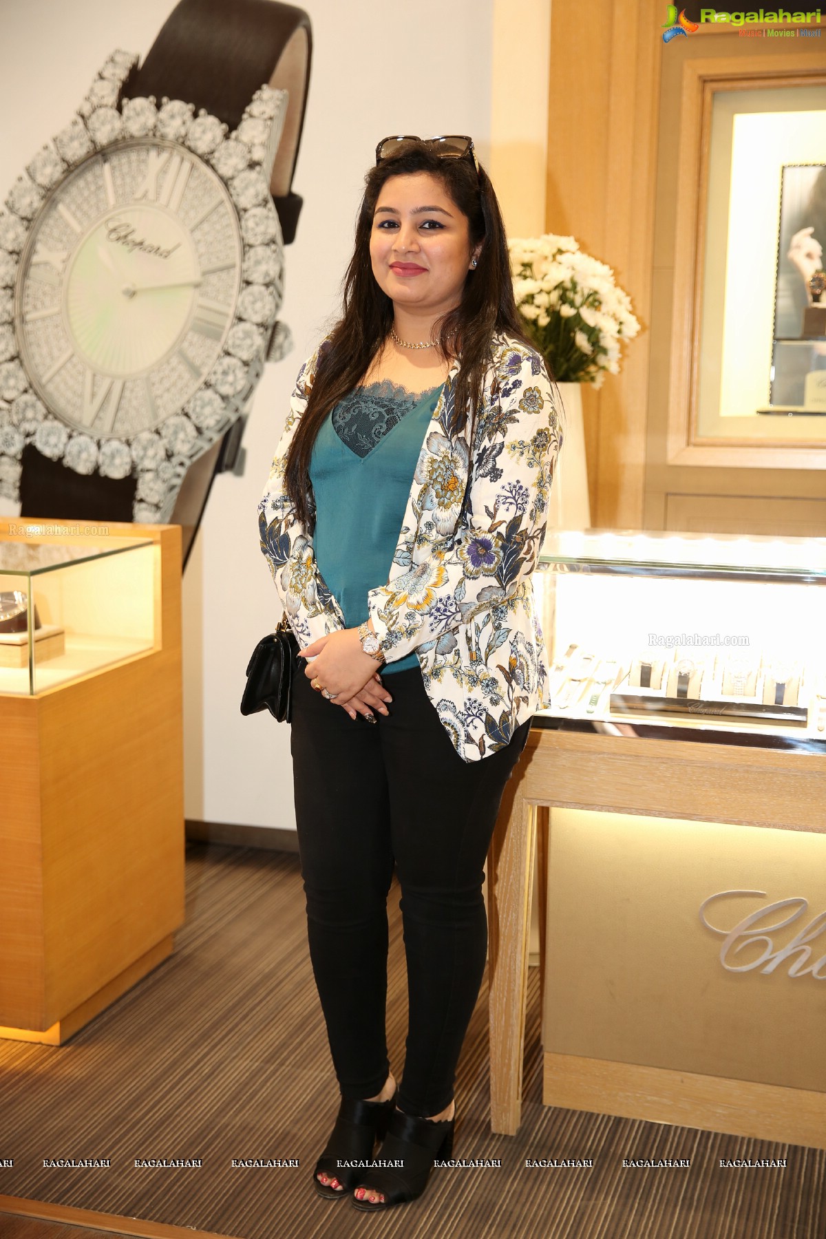 Grand Launch and Showcase of Chopard L'Heure Du Diamant 2.6 Crore Watch at Kamal Watch Co., Jubilee Hills, Hyderabad