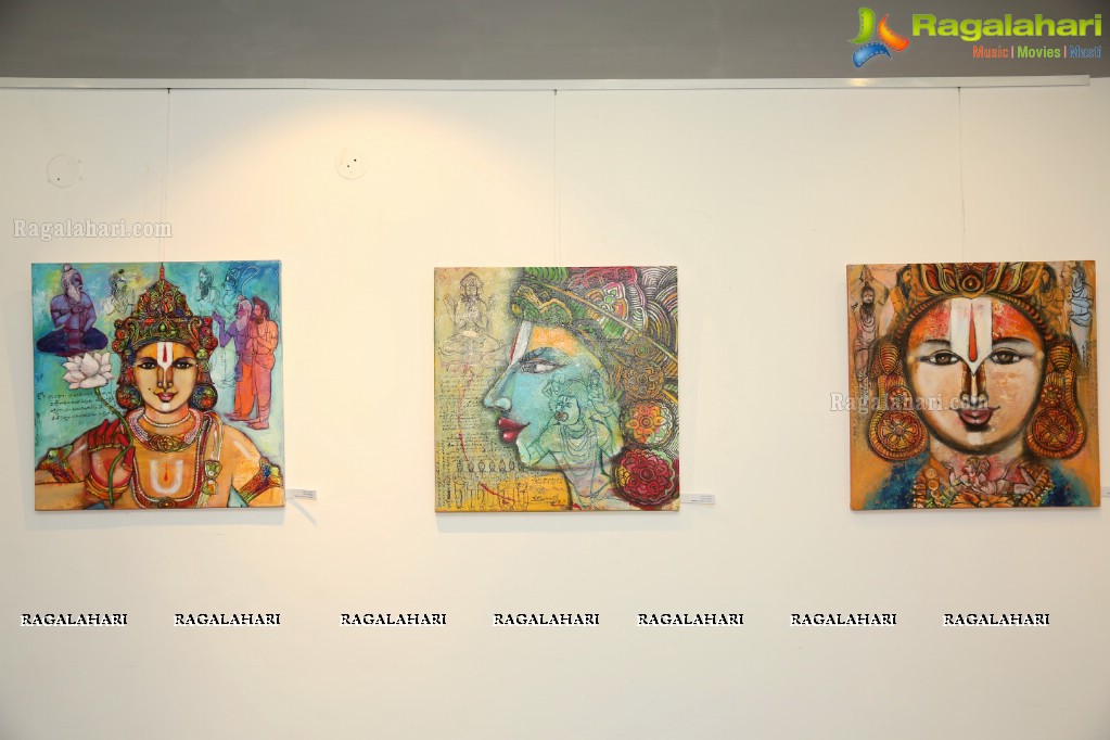 Devedevam by Gade Pramod Reddy at Aalankrita Art Gallery