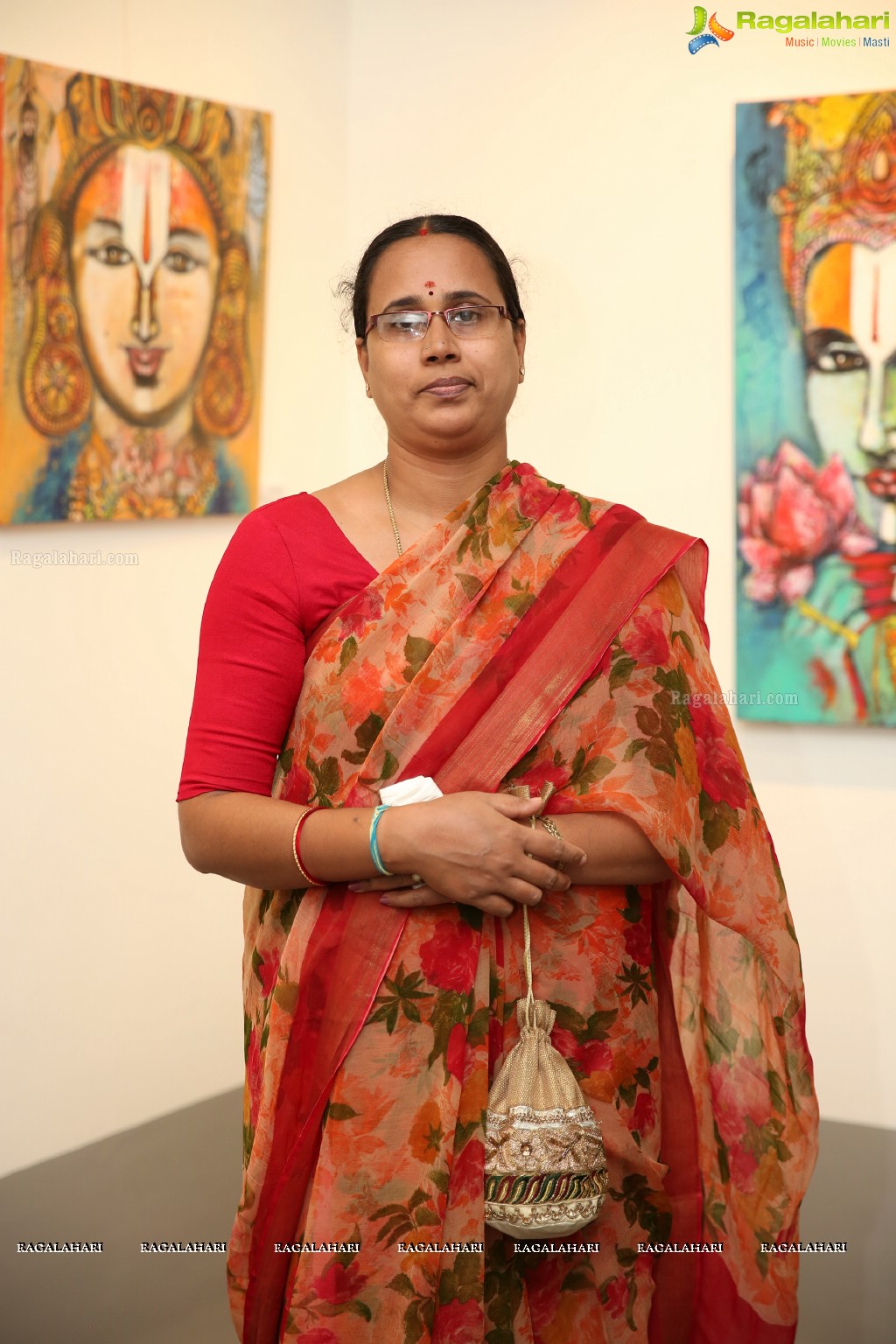 Devedevam by Gade Pramod Reddy at Aalankrita Art Gallery