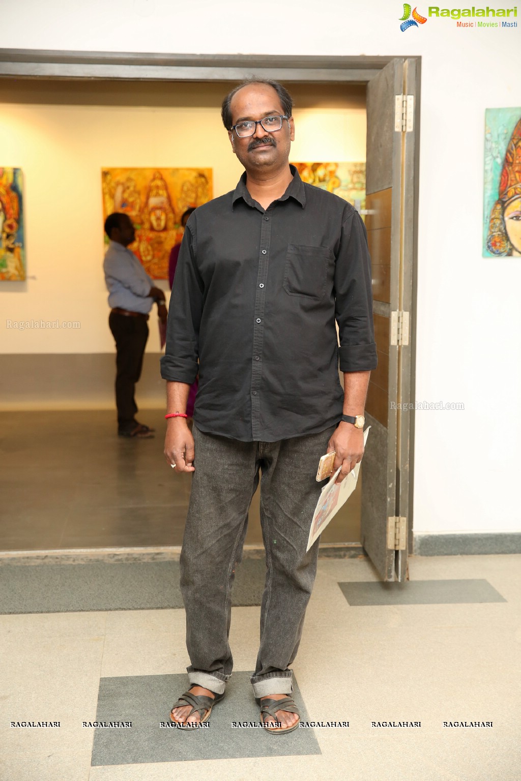 Devedevam by Gade Pramod Reddy at Aalankrita Art Gallery