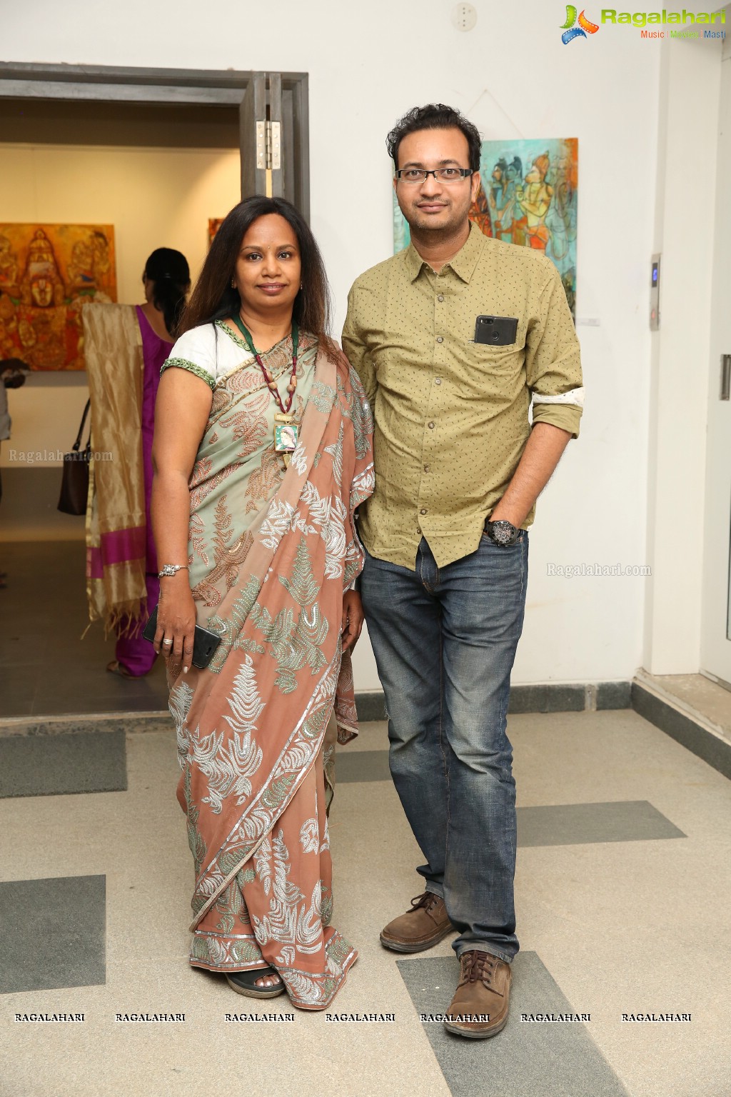 Devedevam by Gade Pramod Reddy at Aalankrita Art Gallery