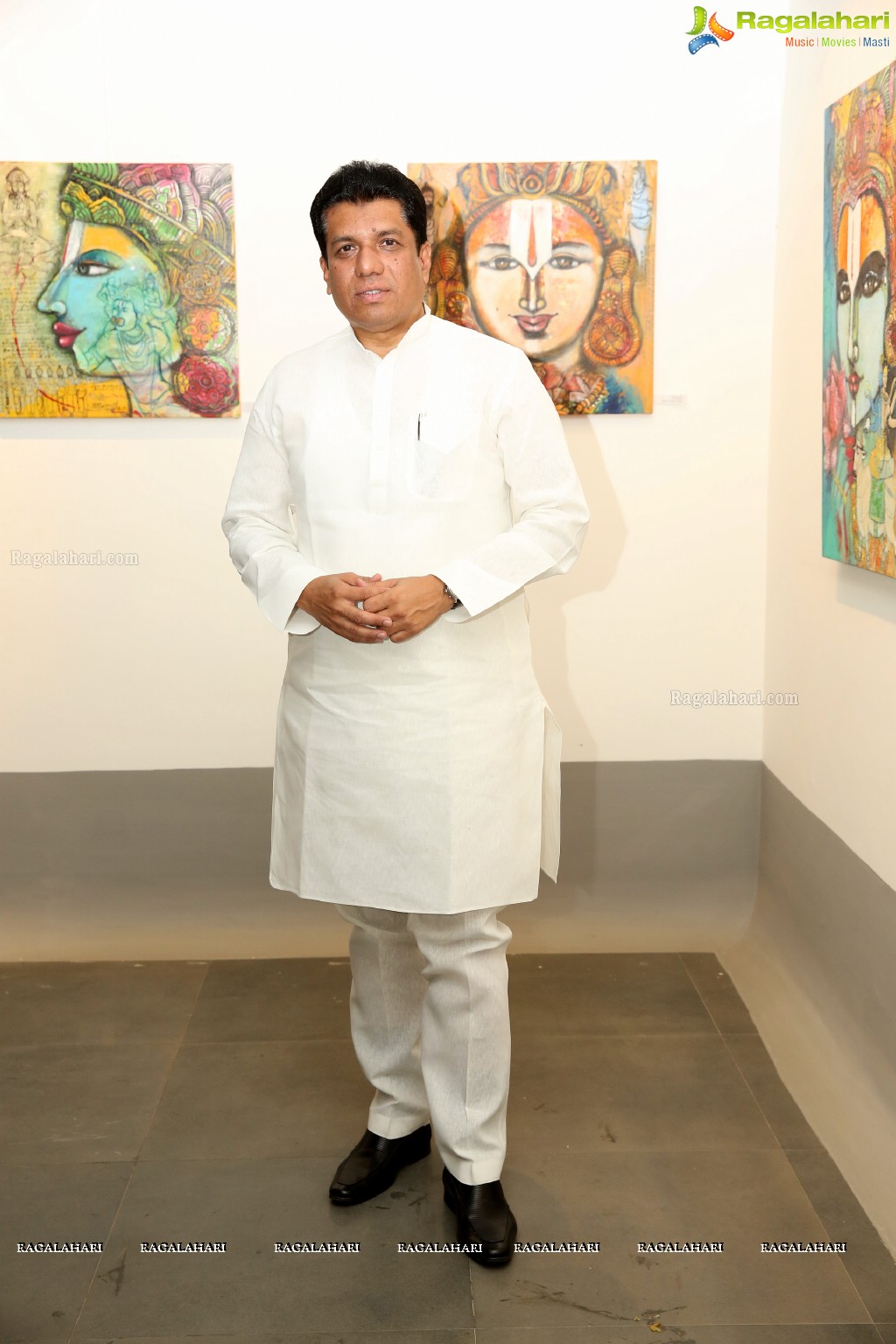 Devedevam by Gade Pramod Reddy at Aalankrita Art Gallery