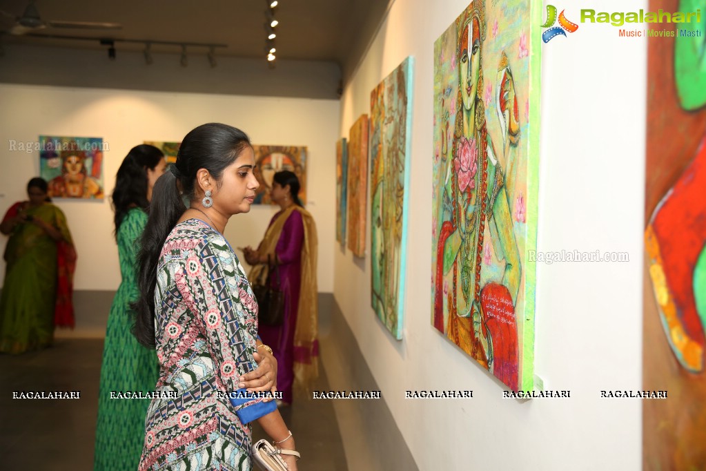 Devedevam by Gade Pramod Reddy at Aalankrita Art Gallery