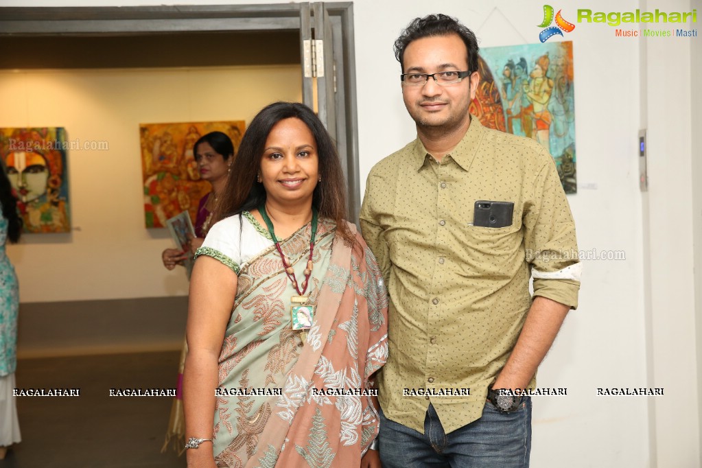 Devedevam by Gade Pramod Reddy at Aalankrita Art Gallery