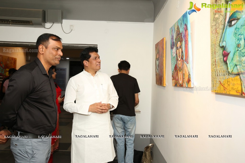 Devedevam by Gade Pramod Reddy at Aalankrita Art Gallery