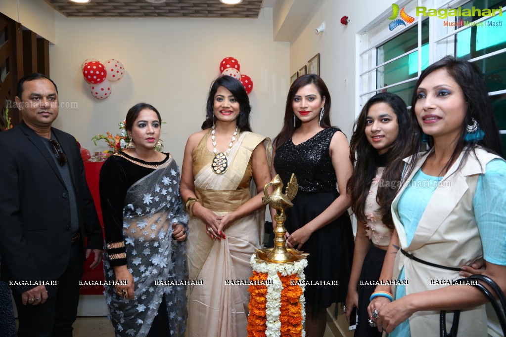 Sushila Bokadiya launches Essenz Family Spa and Salon at Kompally, Hyderabad