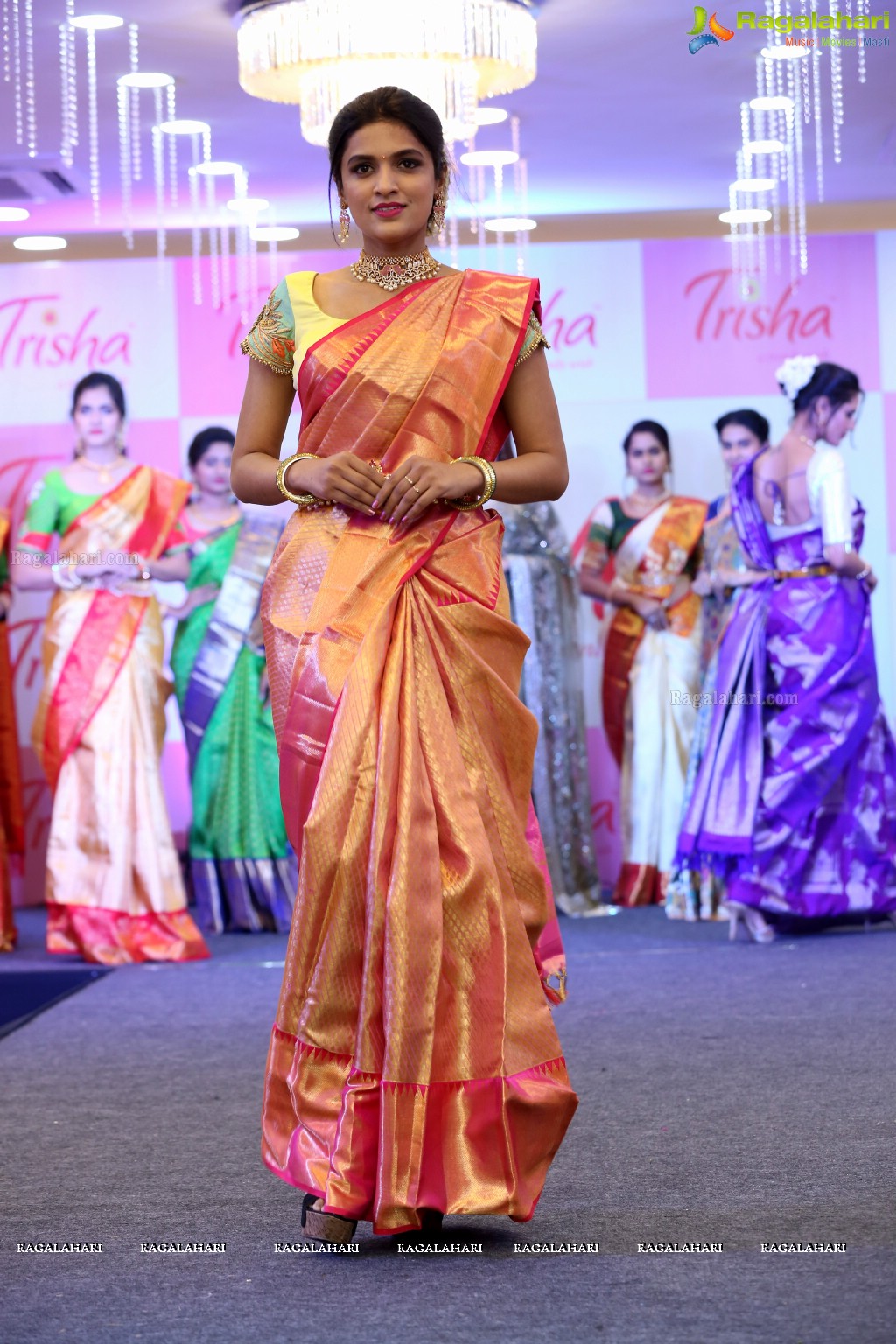 Timeless Traditions - An Enchanting Fashion Showcase by Designer Amrita Mishra at Trisha Boutique