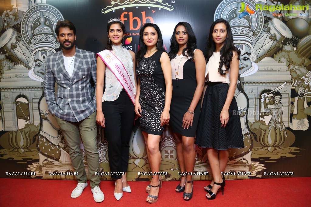 Telangana Auditions of FBB Colors Femina Miss India 2018 at FBB, Ameerpet