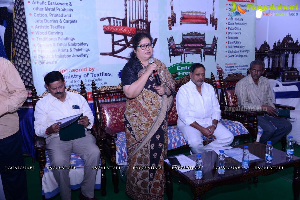 Golkonda Handicrafts & Textiles Exhibition at NTR Stadium