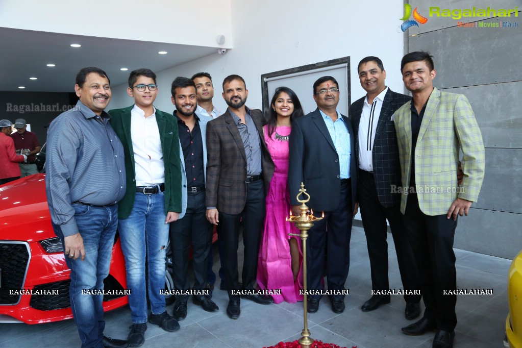 Grand launch of Auto Arena Ingens, A exotic luxury car showroom at Jubilee Hills