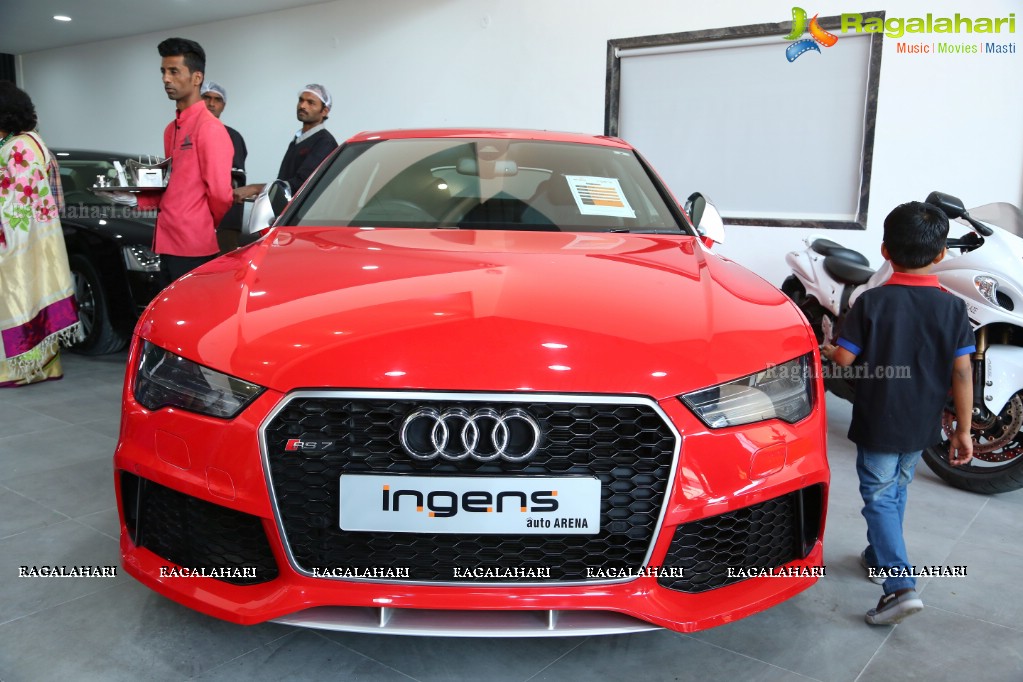 Grand launch of Auto Arena Ingens, A exotic luxury car showroom at Jubilee Hills