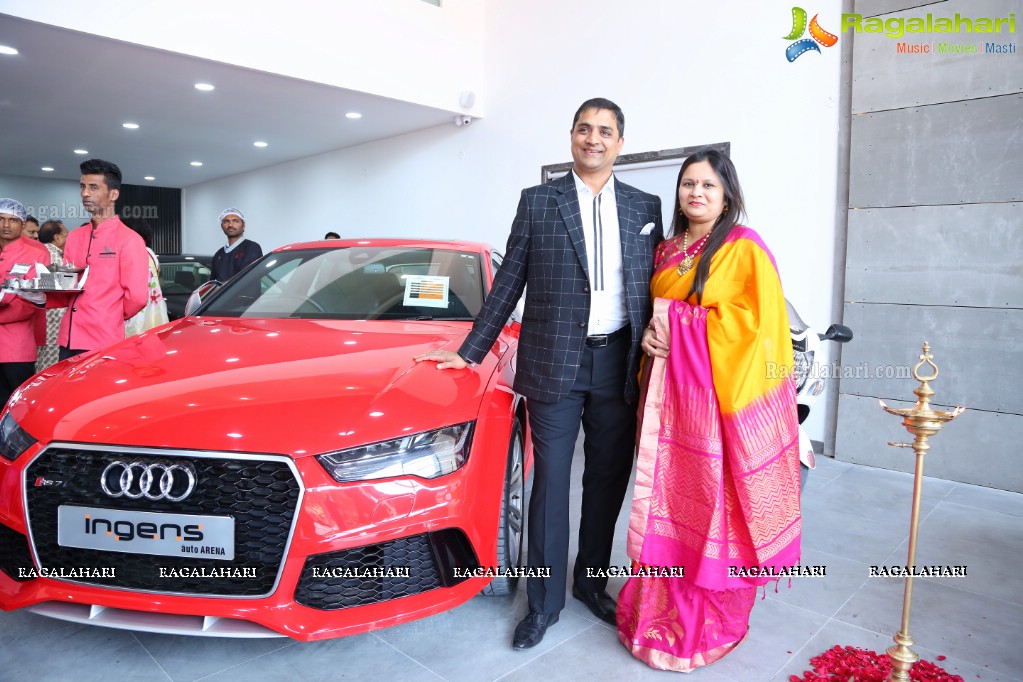 Grand launch of Auto Arena Ingens, A exotic luxury car showroom at Jubilee Hills