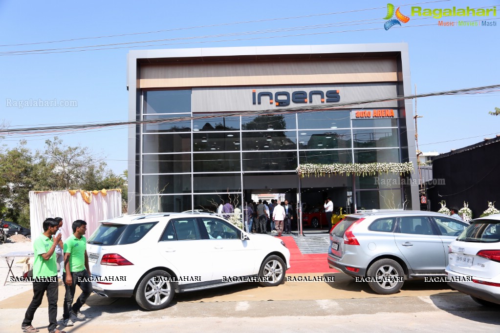 Grand launch of Auto Arena Ingens, A exotic luxury car showroom at Jubilee Hills