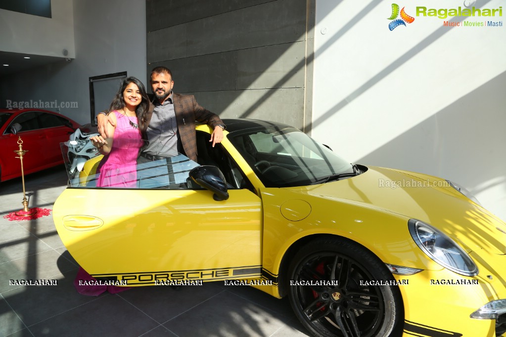 Grand launch of Auto Arena Ingens, A exotic luxury car showroom at Jubilee Hills