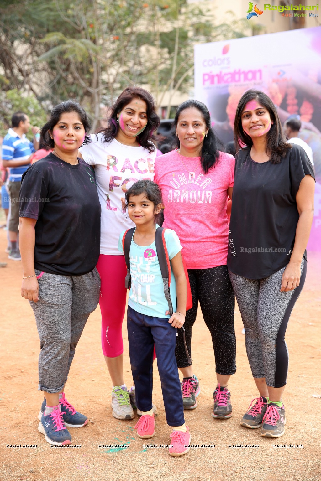 Gulaal Run with Milind Soman, Hyderabad