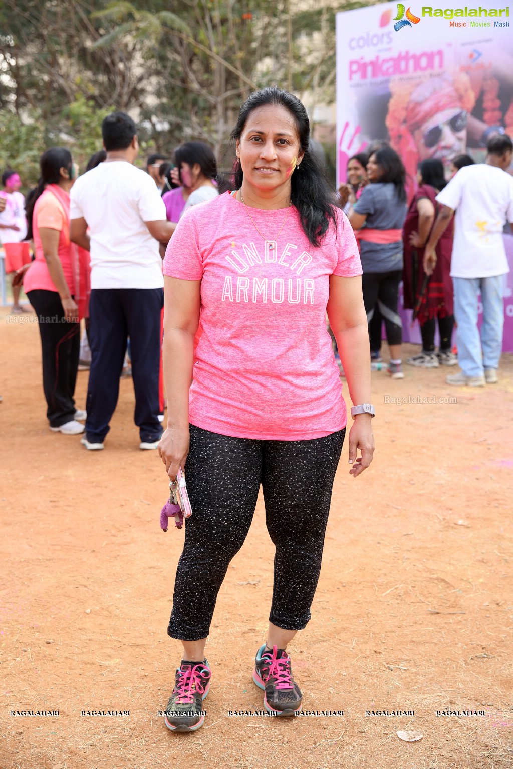 Gulaal Run with Milind Soman, Hyderabad