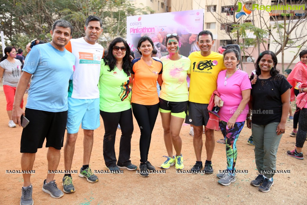 Gulaal Run with Milind Soman, Hyderabad