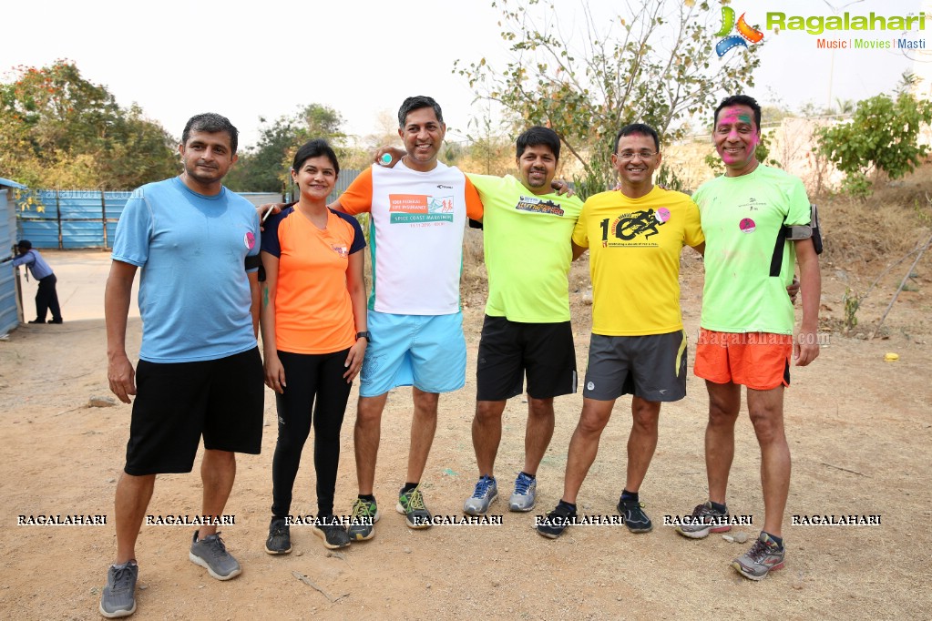 Gulaal Run with Milind Soman, Hyderabad