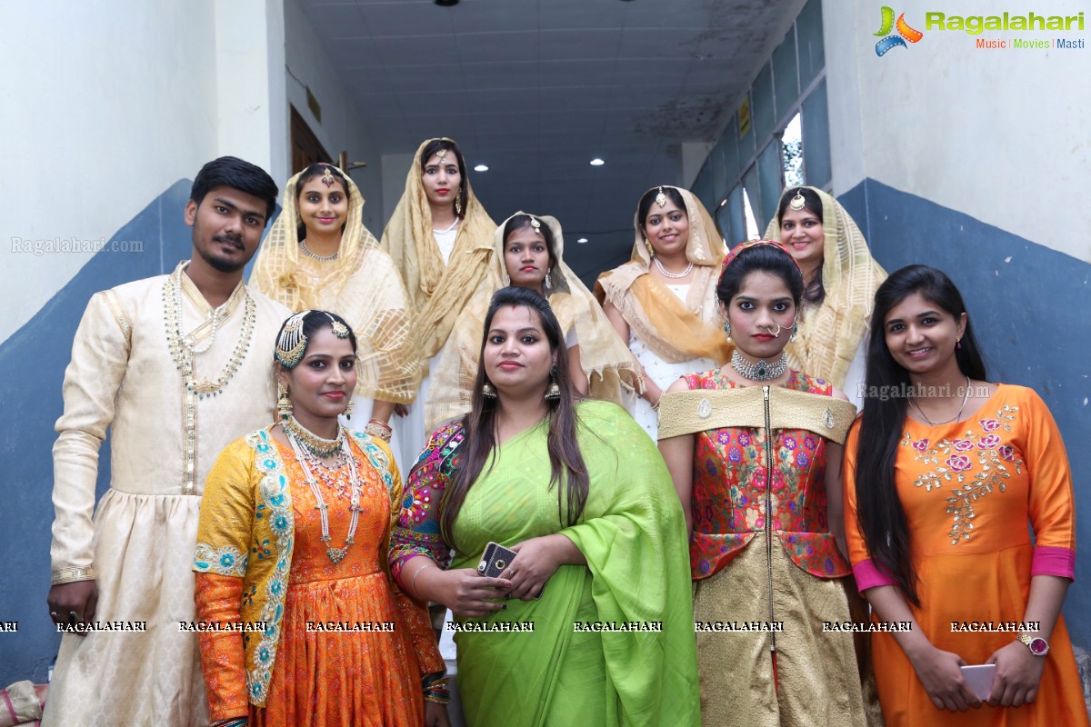 History of Fashion - A Showcase by Hamstech Students at Bharatiya Vidya Bhavan, Hyderabad