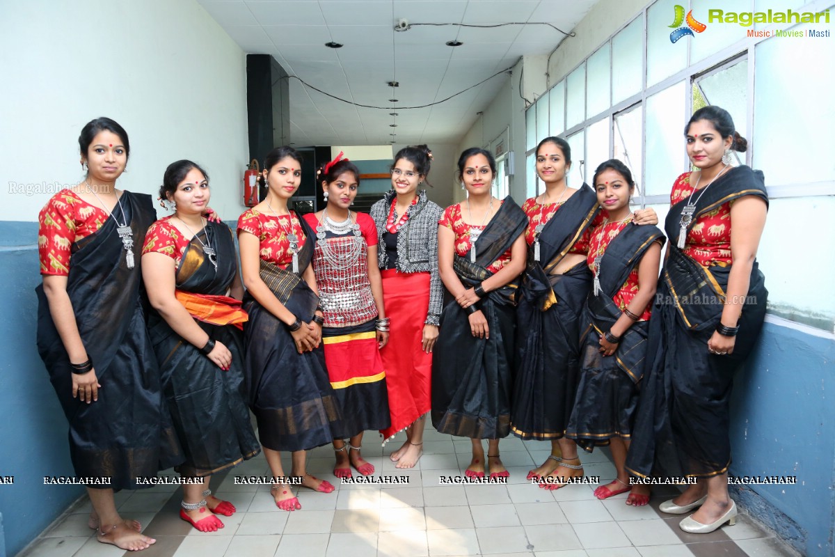 History of Fashion - A Showcase by Hamstech Students at Bharatiya Vidya Bhavan, Hyderabad