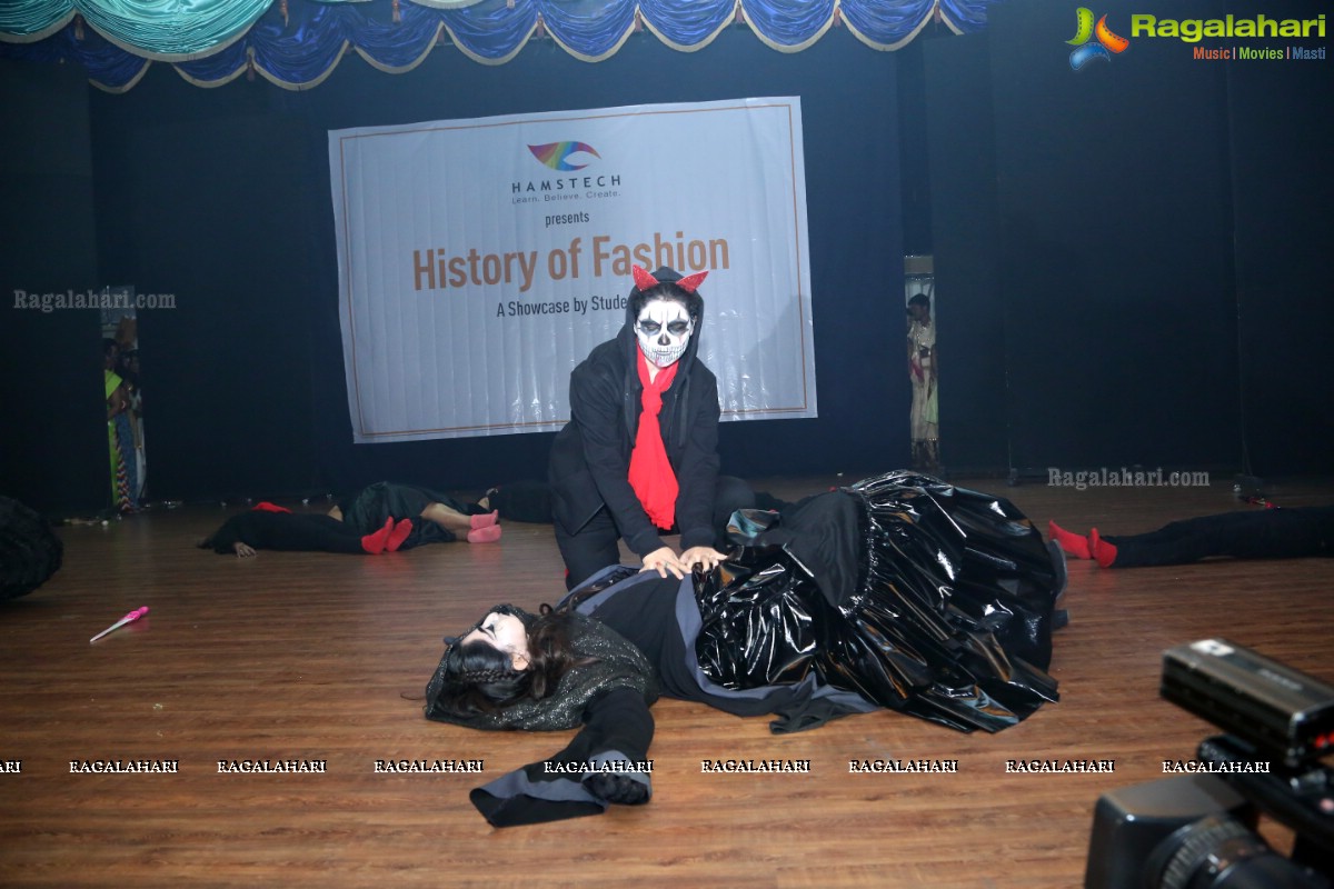 History of Fashion - A Showcase by Hamstech Students at Bharatiya Vidya Bhavan, Hyderabad