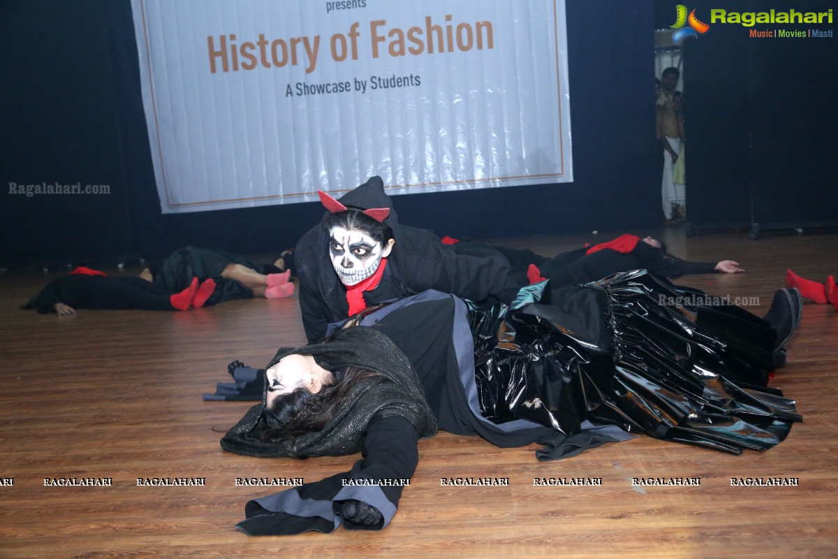 History of Fashion - A Showcase by Hamstech Students at Bharatiya Vidya Bhavan, Hyderabad