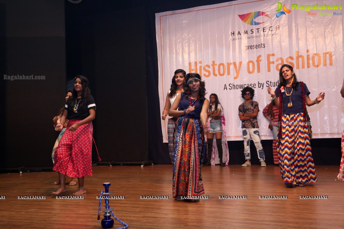 History of Fashion - A Showcase by Hamstech Students at Bharatiya Vidya Bhavan, Hyderabad
