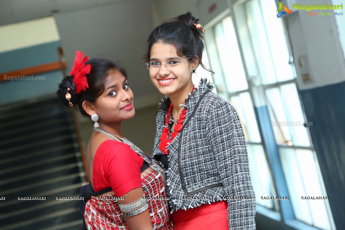 History of Fashion - A Showcase by Hamstech Students at Bharatiya Vidya Bhavan, Hyderabad