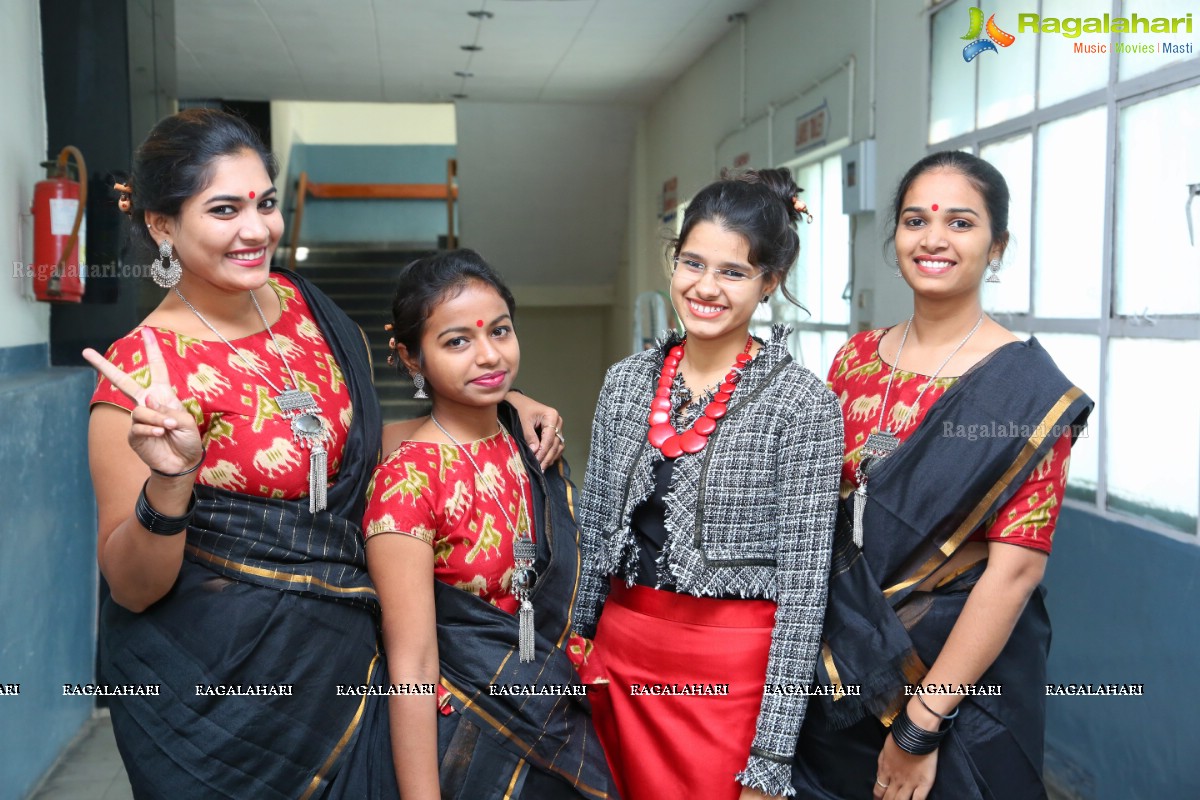 History of Fashion - A Showcase by Hamstech Students at Bharatiya Vidya Bhavan, Hyderabad