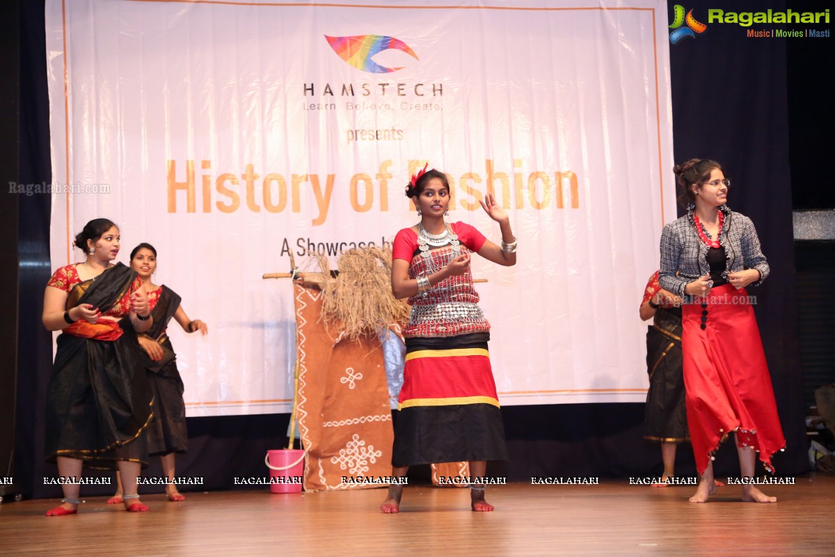 History of Fashion - A Showcase by Hamstech Students at Bharatiya Vidya Bhavan, Hyderabad