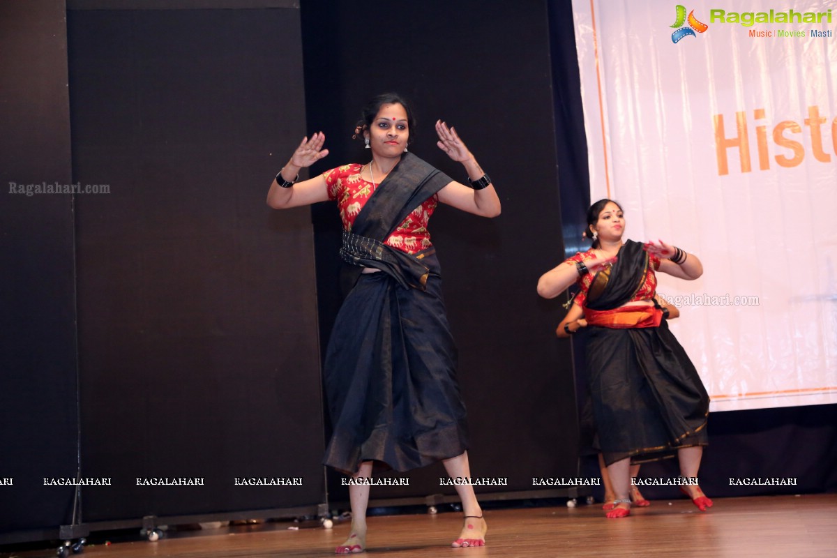 History of Fashion - A Showcase by Hamstech Students at Bharatiya Vidya Bhavan, Hyderabad