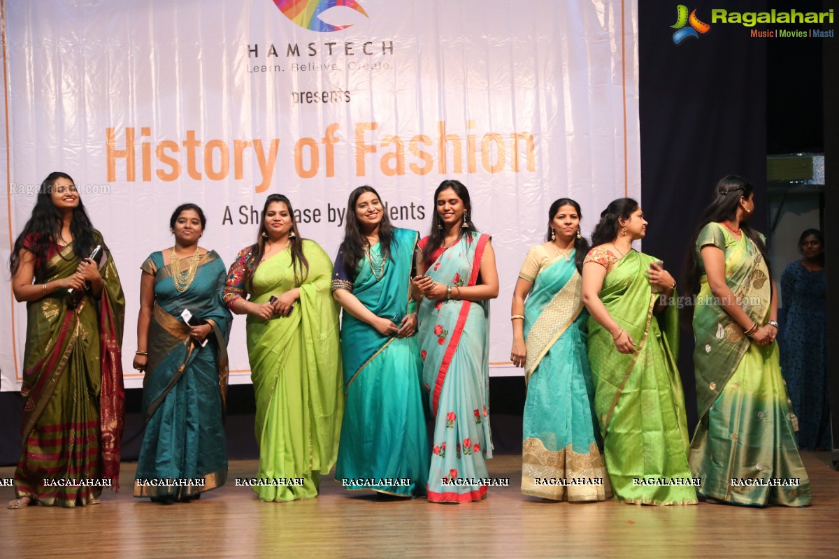 History of Fashion - A Showcase by Hamstech Students at Bharatiya Vidya Bhavan, Hyderabad