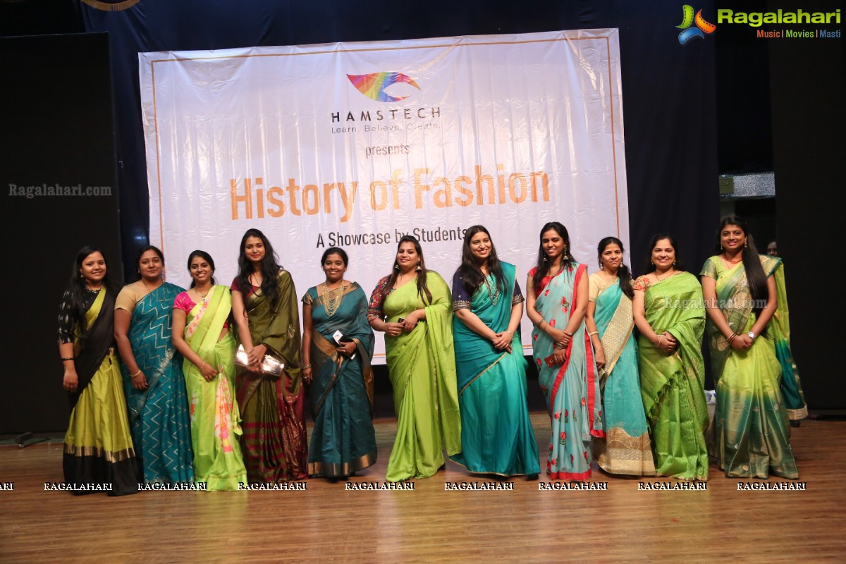 History of Fashion - A Showcase by Hamstech Students at Bharatiya Vidya Bhavan, Hyderabad