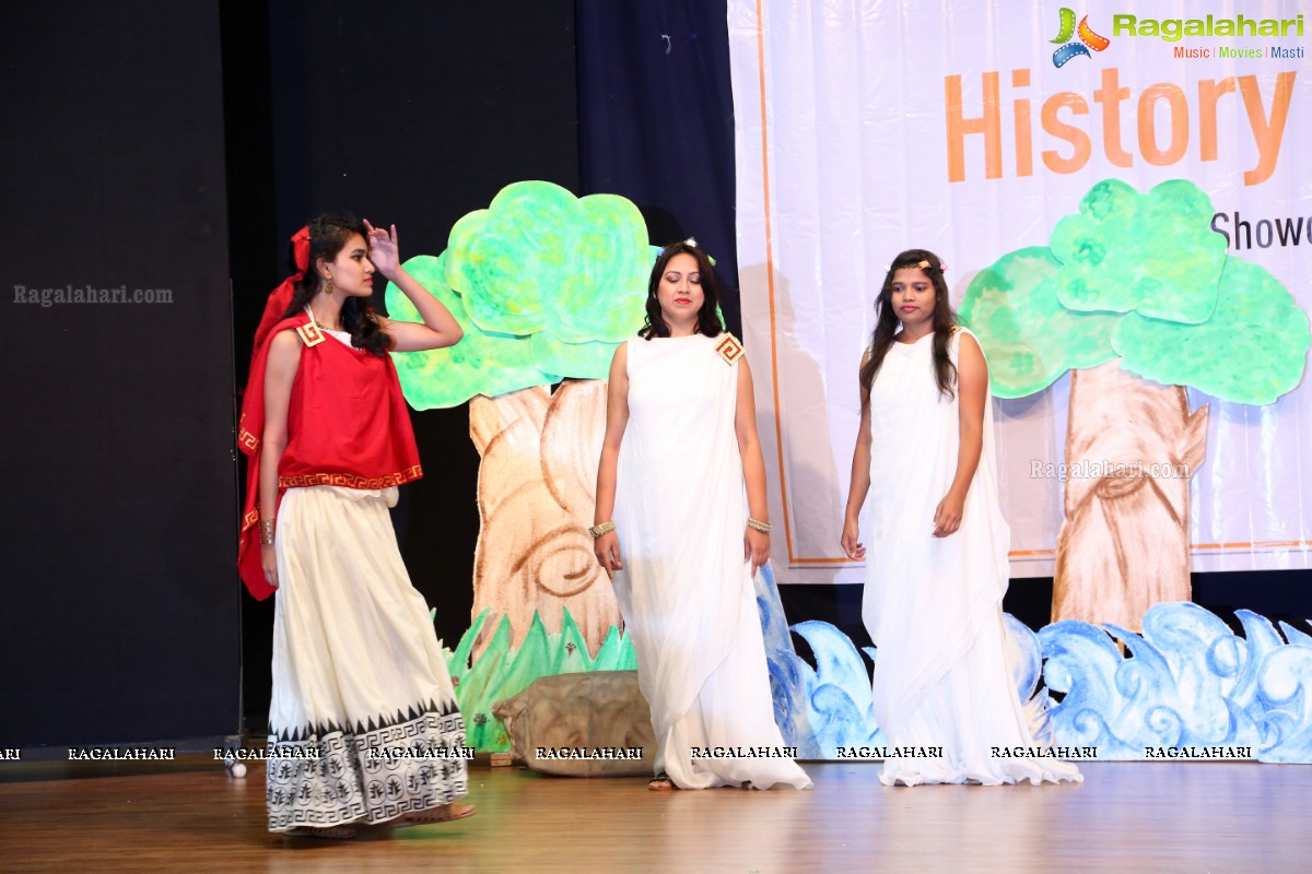 History of Fashion - A Showcase by Hamstech Students at Bharatiya Vidya Bhavan, Hyderabad