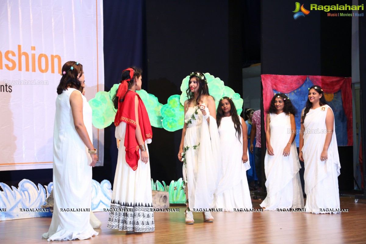 History of Fashion - A Showcase by Hamstech Students at Bharatiya Vidya Bhavan, Hyderabad