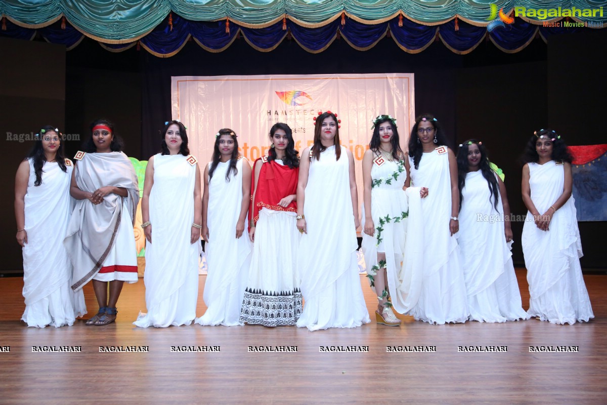 History of Fashion - A Showcase by Hamstech Students at Bharatiya Vidya Bhavan, Hyderabad