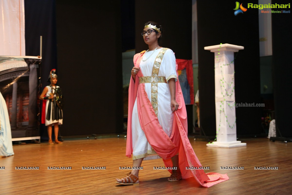 History of Fashion - A Showcase by Hamstech Students at Bharatiya Vidya Bhavan, Hyderabad