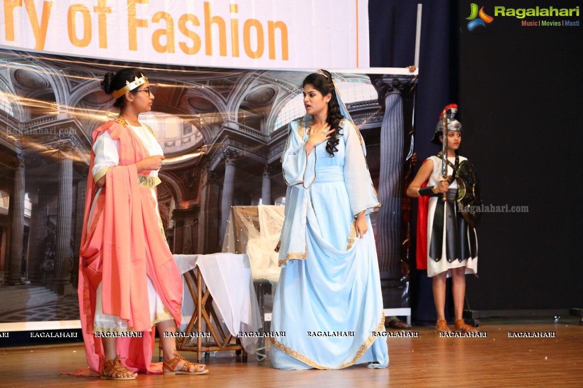 History of Fashion - A Showcase by Hamstech Students at Bharatiya Vidya Bhavan, Hyderabad