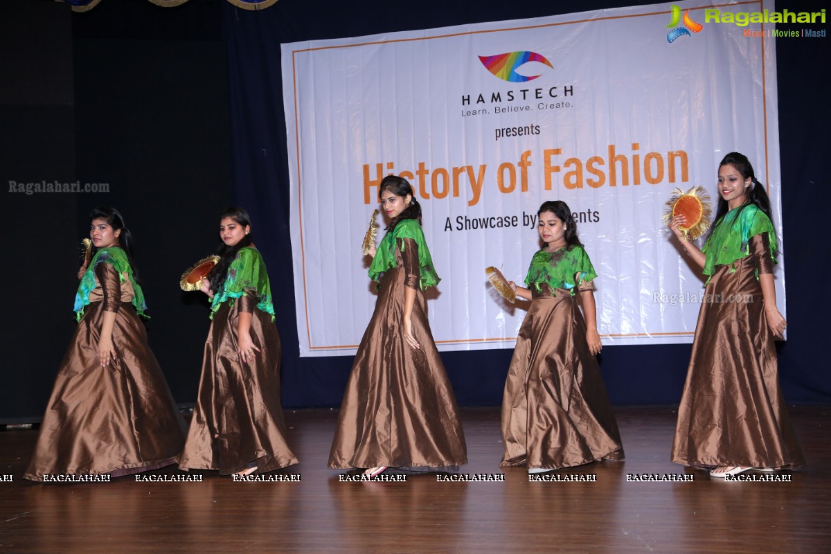 History of Fashion - A Showcase by Hamstech Students at Bharatiya Vidya Bhavan, Hyderabad