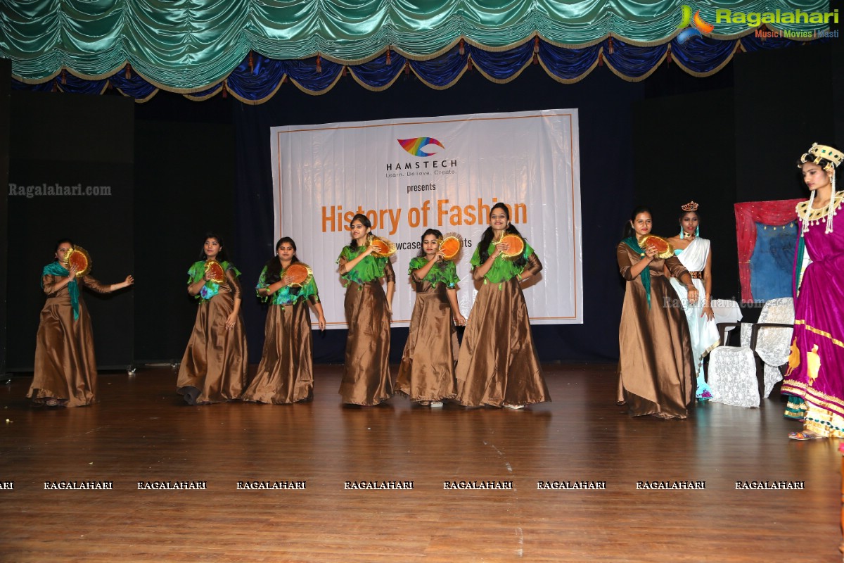 History of Fashion - A Showcase by Hamstech Students at Bharatiya Vidya Bhavan, Hyderabad