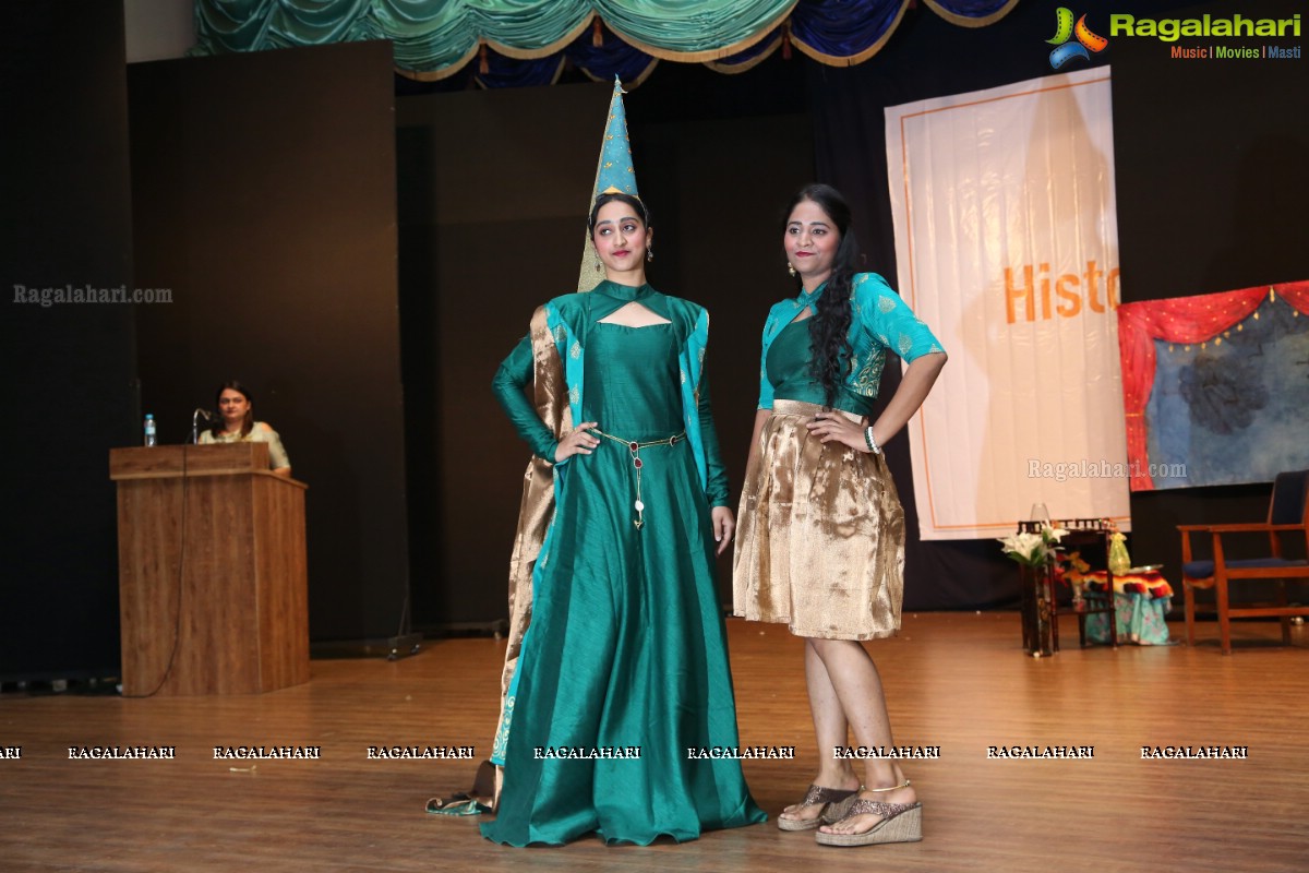 History of Fashion - A Showcase by Hamstech Students at Bharatiya Vidya Bhavan, Hyderabad