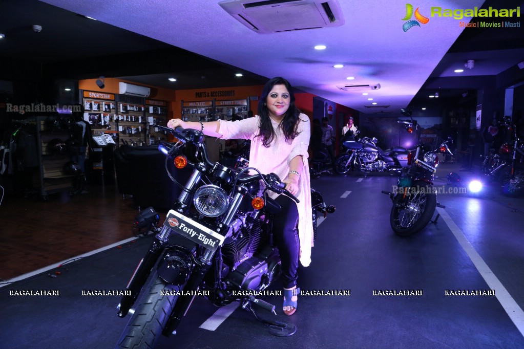 The Harley Fashion Evening - An Evening of Fashion, Glamour and Motor Bikes at Harley Davidson Showroom, Hyderabad