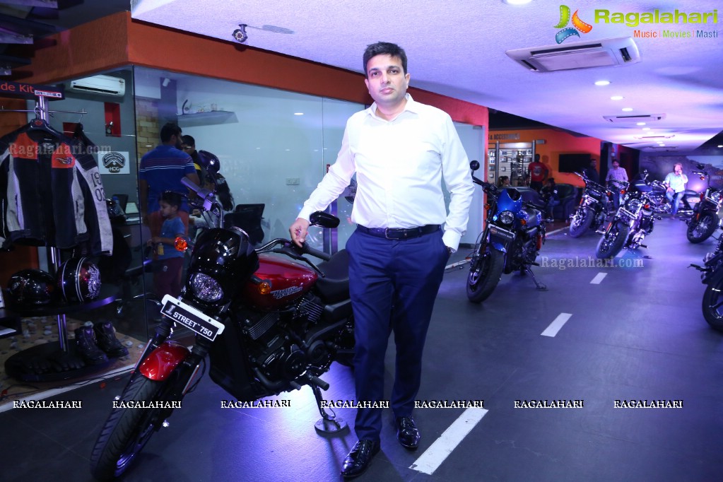 The Harley Fashion Evening - An Evening of Fashion, Glamour and Motor Bikes at Harley Davidson Showroom, Hyderabad