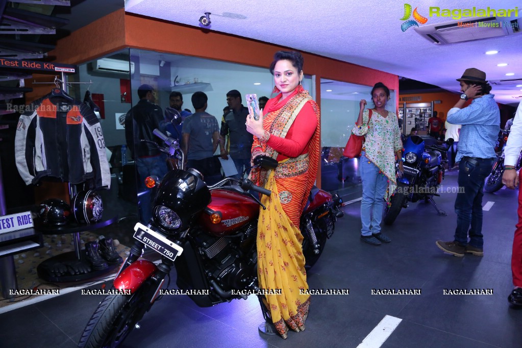 The Harley Fashion Evening - An Evening of Fashion, Glamour and Motor Bikes at Harley Davidson Showroom, Hyderabad