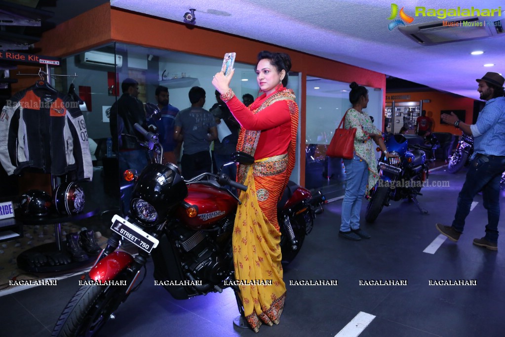 The Harley Fashion Evening - An Evening of Fashion, Glamour and Motor Bikes at Harley Davidson Showroom, Hyderabad