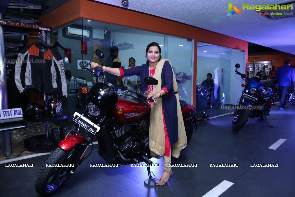 The Harley Fashion Evening - An Evening of Fashion, Glamour and Motor Bikes at Harley Davidson Showroom, Hyderabad