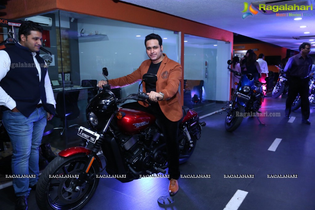 The Harley Fashion Evening - An Evening of Fashion, Glamour and Motor Bikes at Harley Davidson Showroom, Hyderabad