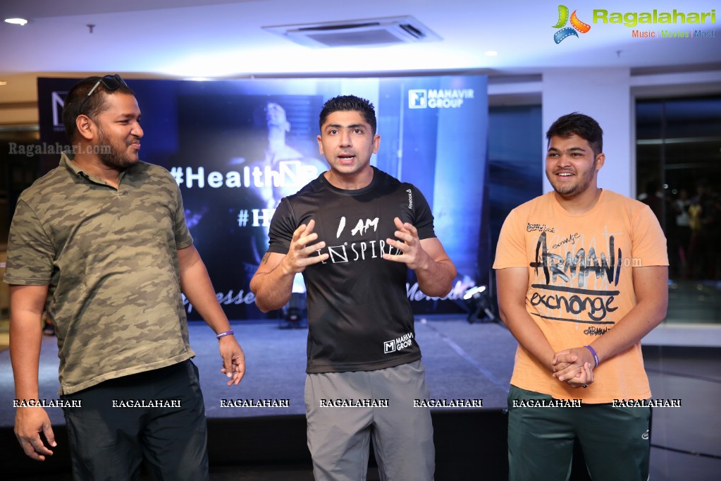 Health N Benz Fitness and Nutrition Session by Mustafa Ahmed at Mahavir Motors, Madhapur