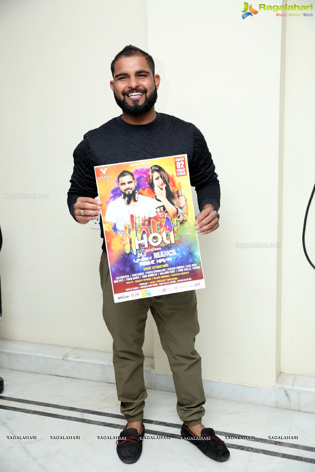 Hola Hola Event Poster Launch at Horizon Residency, Madhapur