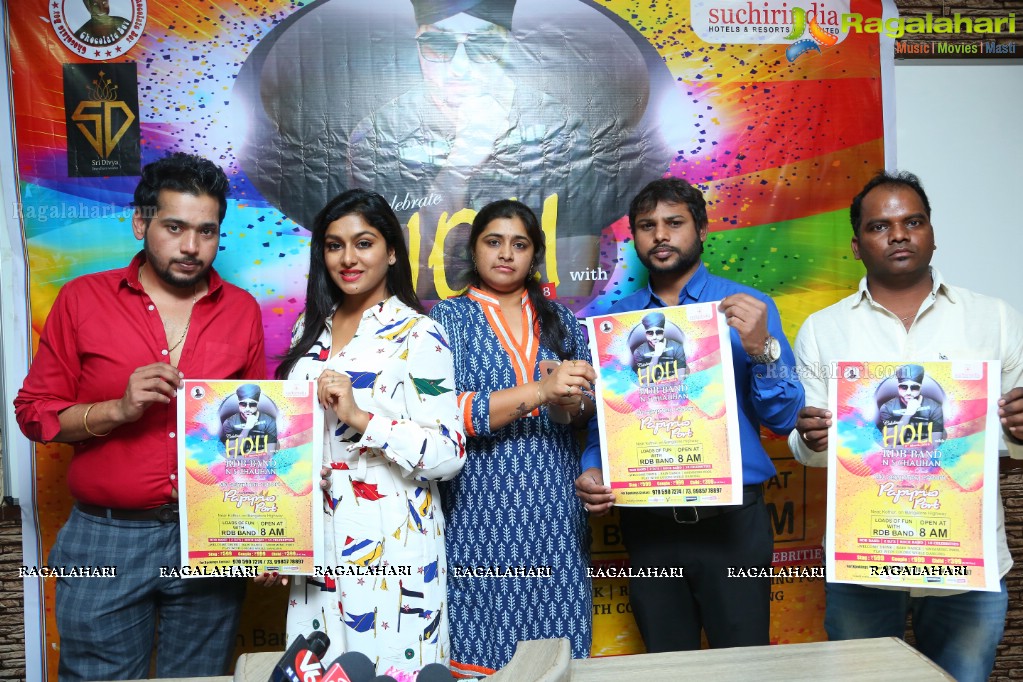 Holi Bash Press Meet